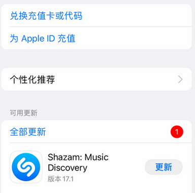 隆昌苹果维修分享无法在iPhone上下载或更新应用办法 