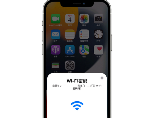 隆昌苹果15维修店分享iPhone15如何共享Wi-Fi密码 